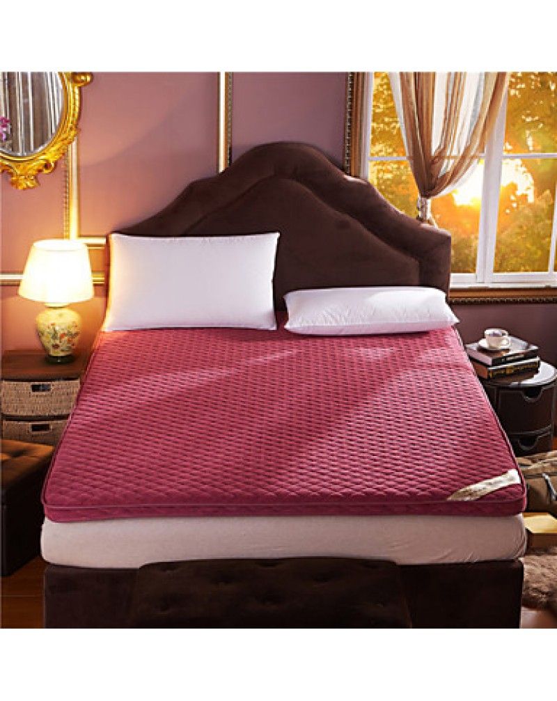  Three-Dimensional Coral Fleece Double Tatami Mattress Bedding