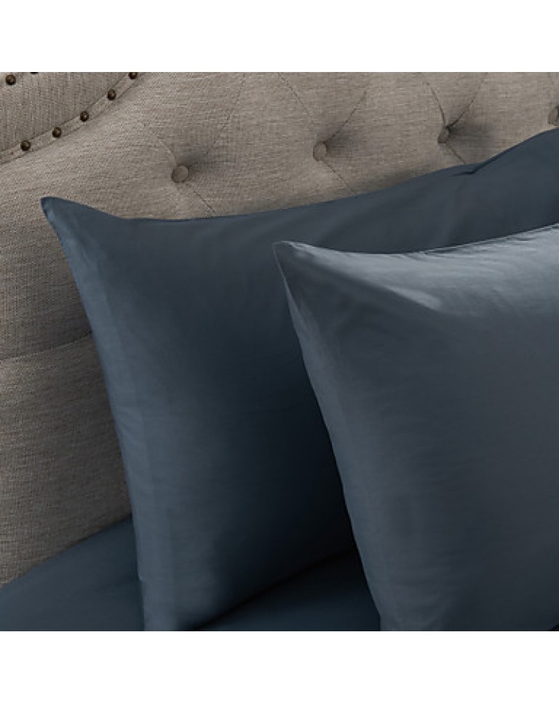 2-Pack Pillowcase set, 300 TC 100% Cotton Solid Light Blue